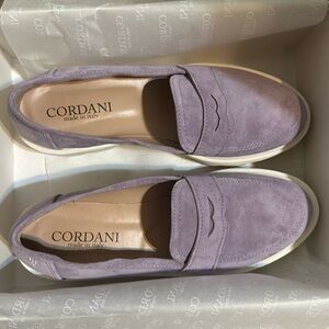 Light Purple Platform Chunky Loafer - Audrey Platform Penny Loafer